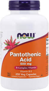 Vitamin B5 Pantothenic Acid Pills