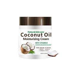 Natural Coconut Oil Moisturizing Cream with vitamin E