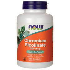 Now Foods Chromium Picolinate 200 mcg 100 Caps